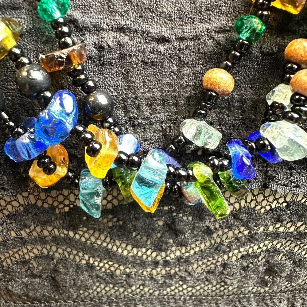 N/A multicolor glass